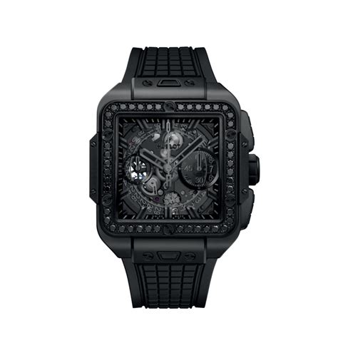 Square Bang Unico All Black Diamonds 42 mm 